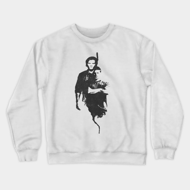 Supernatural sam/dean Crewneck Sweatshirt by kurticide